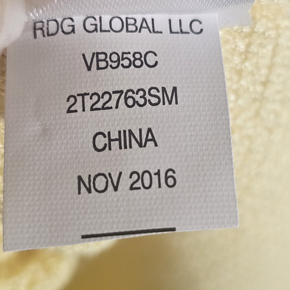 All at Once Sweater Womens Medium Yellow Waffle Knit Lace Up Tie Neck Tunic Top - Picture 11 of 15